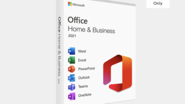 El software Microsoft Office Home and Business para Mac.