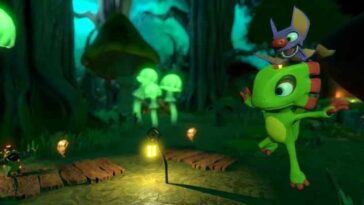 Pantano de hongos Yooka-Laylee Banjo-Kazooie