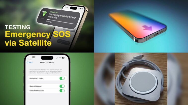 Historias principales: SOS de emergencia a través de lanzamientos satelitales, funciones beta de iOS 16.2 y más