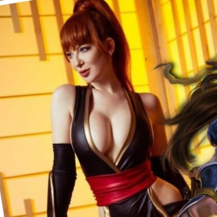 Ashlynne Dae nos cautiva con el cosplay de Kasumi de Dead or Alive