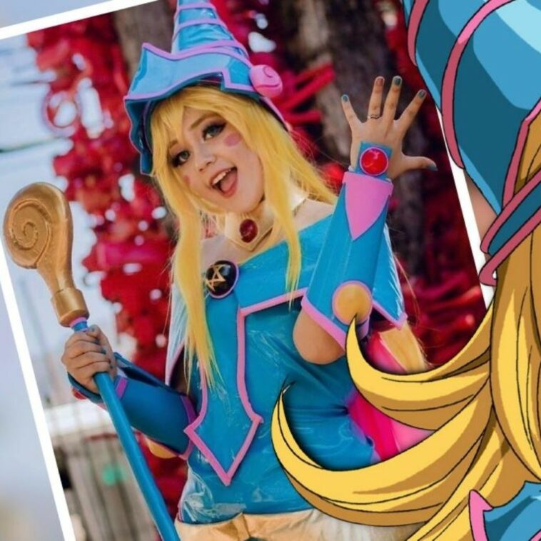 Cosplayer mexicana hace un encantador cosplay de la Maga Oscura de Yu-Gi-Oh!