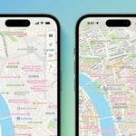 Actualización de Apple Maps 2022 Suiza Basilea antes y después de lo grande