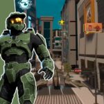 Fan logra recrear Shibuya en el modo Forge de Halo Infinite