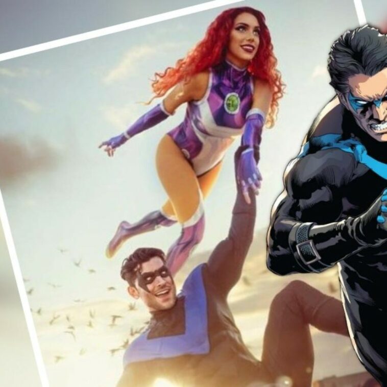 Gracie y Mateo se reencuentran nuevamente con Nightwing y Starfire con un sorprendente cosplay