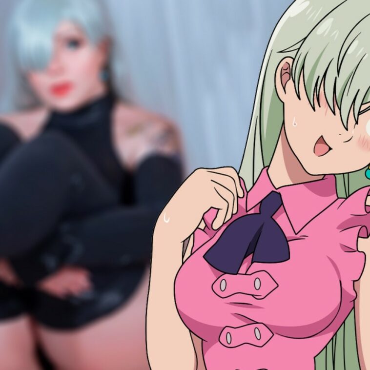 Kahsan se luce en su cosplay de Elizabeth Liones del anime Seven Deadly Sins