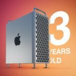 Característica de tres años de Mac Pro