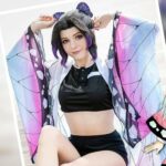 Melissa Lissova nos conquista con su cosplay de Shinobu Kocho de Demon Slayer