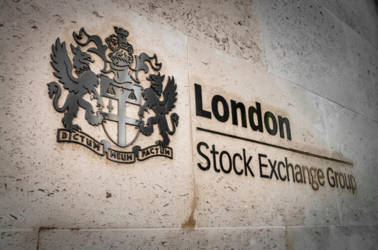 Londres, Reino Unido - 14 de mayo de 2016: London Stock Exchange Group en el distrito financiero el 14 de mayo de 2016 en Londres, Reino Unido