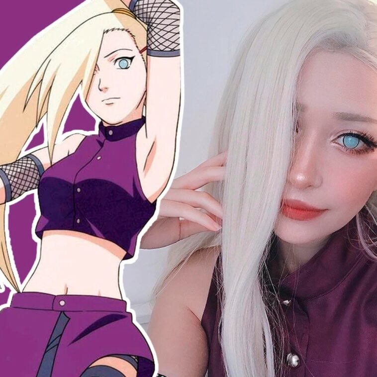 Milky nos enamora con su propia versión de Ino Yamanaka de Naruto: Shippūden