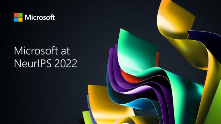 banner abstracto para Microsoft en NeurIPS 2022