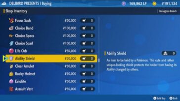 Mesagoza City Delibird presenta Stock Pokemon Scarlet Violet