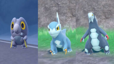 Arctibax Evolution Line Pokémon Violeta Escarlata