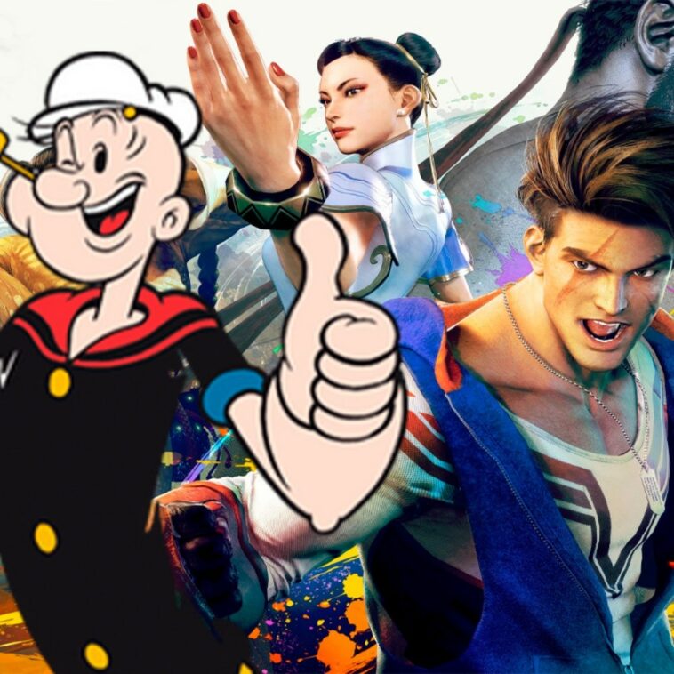 Popeye se hizo presente en la Beta de Street Fighter 6