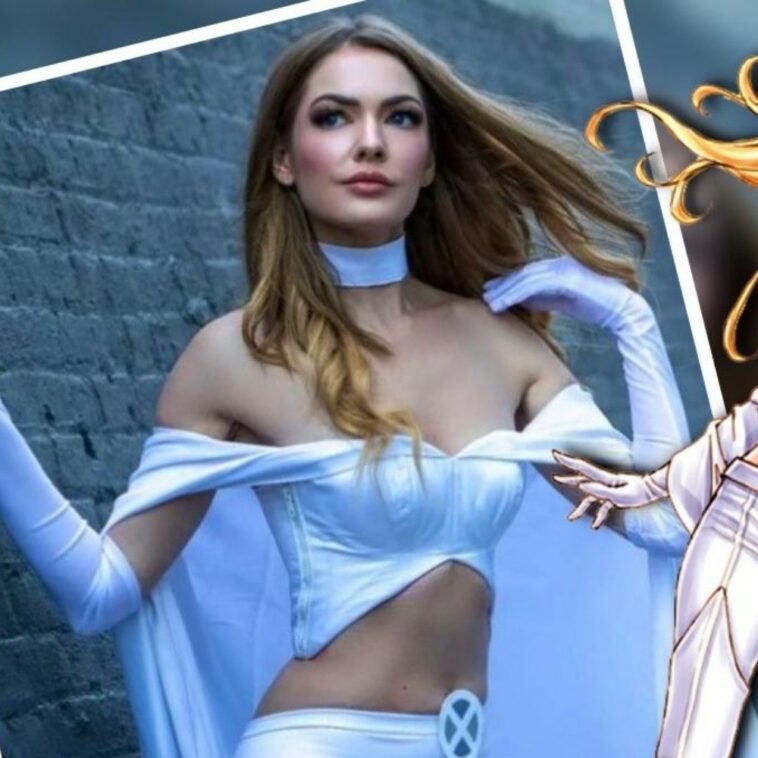 Sarah Chu se meterá en tu mente con su cosplay de Emma Frost de Marvel