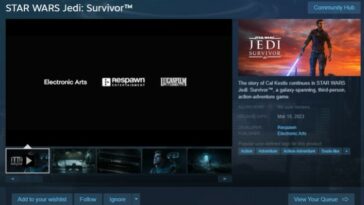 Filtración de la fecha de lanzamiento de Jedi Survivor
