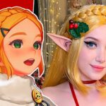 Ulichan celebra Año Nuevo con un cosplay de la Princesa Zelda en boudoir