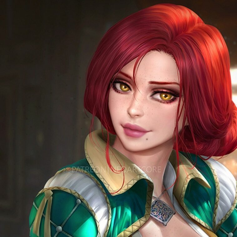 Un fan art de The Witcher nos presenta el lado más encantador de Triss Merigold