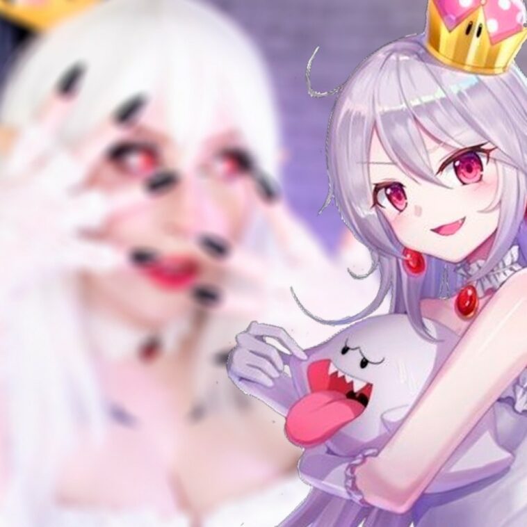 Victoria se transforma en Boosette en un cosplay inspirado en Bowsette de Super Mario Bros