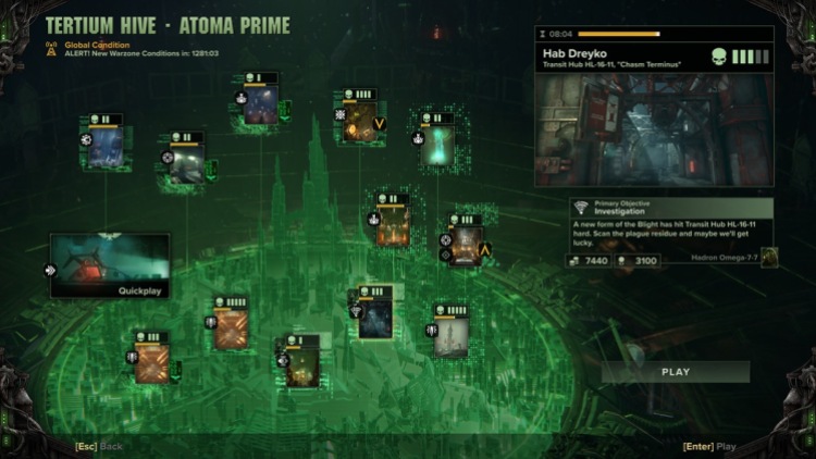 Warhammer 40k Vantage Point Penance Guide Completa los siete tipos de misiones 1