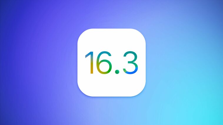 Apple lanza las primeras versiones beta públicas de iOS 16.3 y iPadOS 16.3
