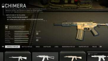 ¿Qué es el operador mata el rifle de asalto Mw2 Chimera Honey Badger?