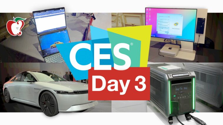 Resumen de video del día 3 de CES: cargadores de Hyper y Zendure, tableta tipo iPad Pro de Lenovo y computadora portátil con múltiples pantallas, y más