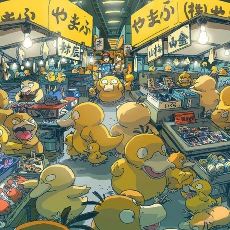 Dónde encontrar a Psyduck y Golduck en Pokémon Escarlata y Púrpura