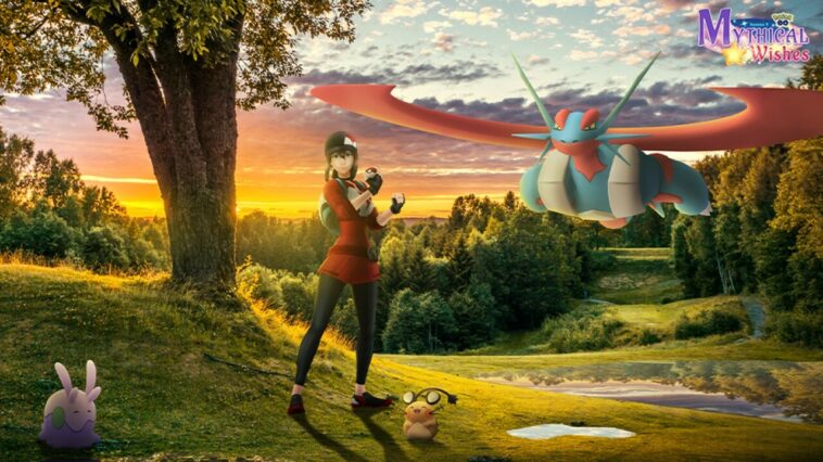 Mega Salamence llega a Pokémon Go el 10 de enero.