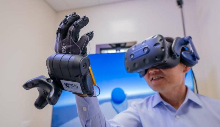 El nuevo guante VR mejora la experiencia del usuario en el metaverso con un sentido del tacto más realista