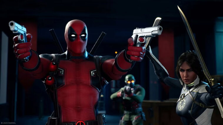 Captura de pantalla del Dlc de Marvel's Midnight Suns Deadpool