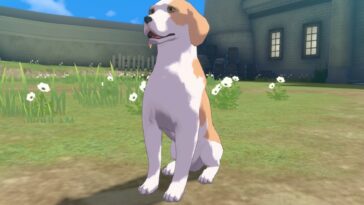 Fire Emblem Engage Perro elyosiano blanco