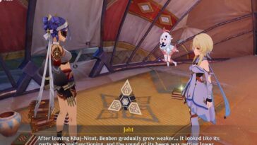 Nota de Genshin Impact Rejoice With Me sobre una reunión secreta de intercambio de bienes