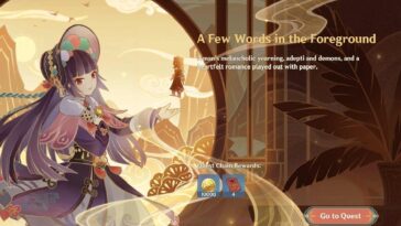 Genshin Impact Paper Theatre Lantern Rite 2023 Guía