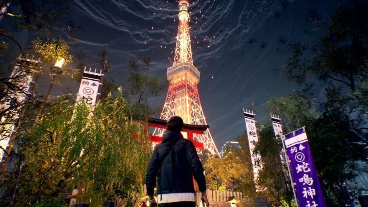 Ghostwire Tokio Desarrollador Juego Tokyo Tower Night