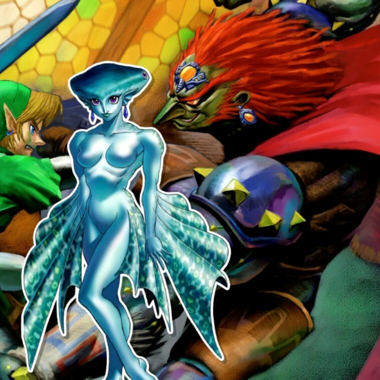 Jugador le gana a Ganon en Zelda: Ocarina of Time usando a la Princesa Ruto