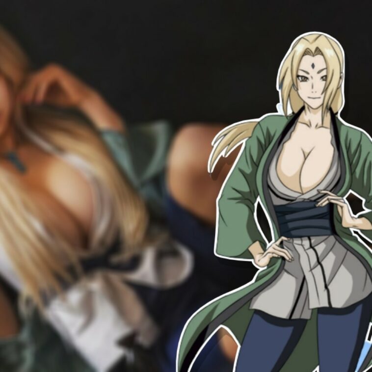 Katie Gannon saca de la pantalla a Tsunade en un genial cosplay de Naruto