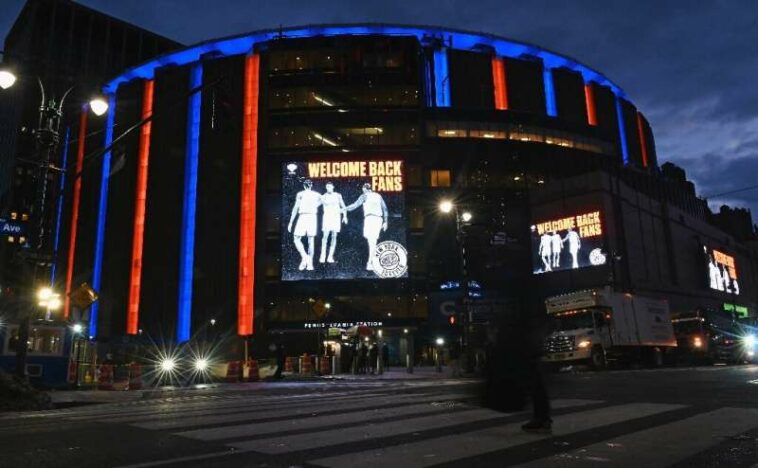 El Madison Square Garden es el hogar de los New York Knicks y New York Rangers