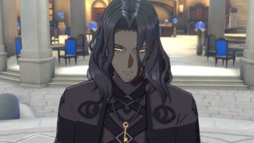 Primer plano del personaje Fire Emblem Engage Zelkov