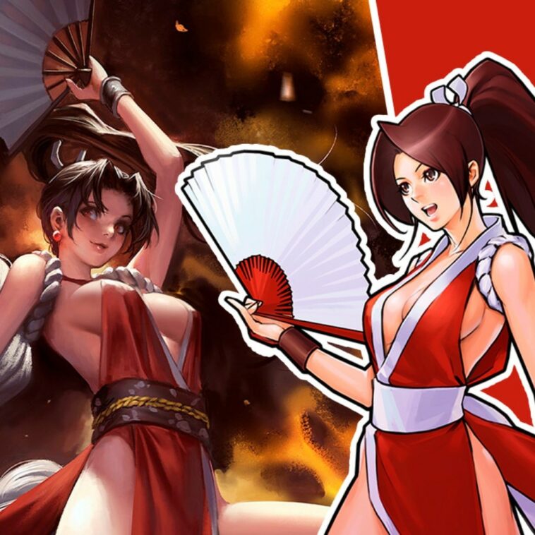Phamoz nos muestra un llamativo fan art de Mai Shiranui de The King of Fighters