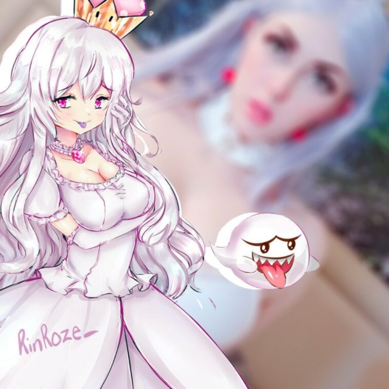 Pixie Cakeface enamora a los fans de Super Mario con su cosplay de Boosette