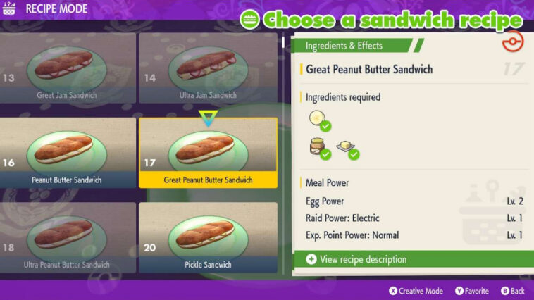 Gran sándwich de mantequilla de maní Egg Power 2 Pokémon alternativo más barato Violeta escarlata