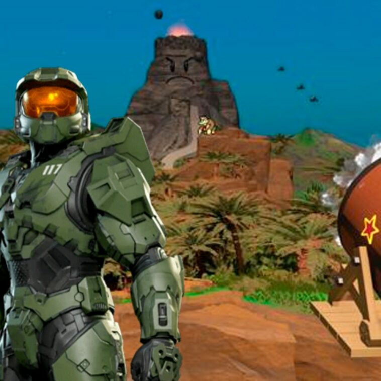 Recrean icónica pista de Mario Kart: Double Dash en Halo Infinite con el modo Forge