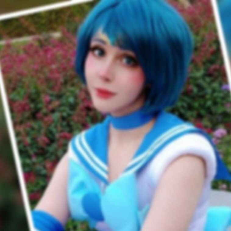 Sailor Moon: Miss Mangoe nos enamora con el cosplay de Sailor Mercury