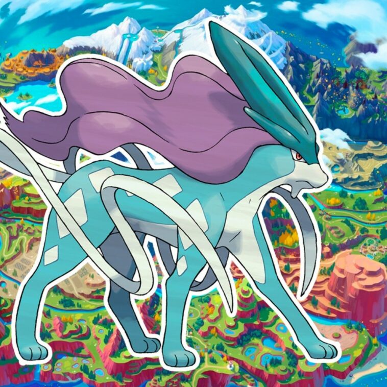 Suicune y Virizion podrían tener formas Paradoja en un DLC de Pokémon Escarlata y Púrpura