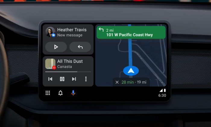 Última actualización automática de Android, mordiendo los talones de Carplays.  - Genial teléfono inteligente