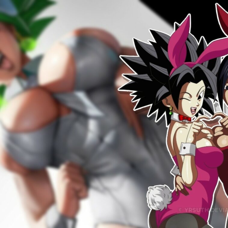 Un fan art de Dragon Ball nos muestra a Kefla en un lindo Bunny Suit blanco