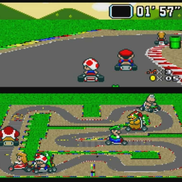 Un food truck te deja jugar Super Mario Kart mientras esperas tu comida