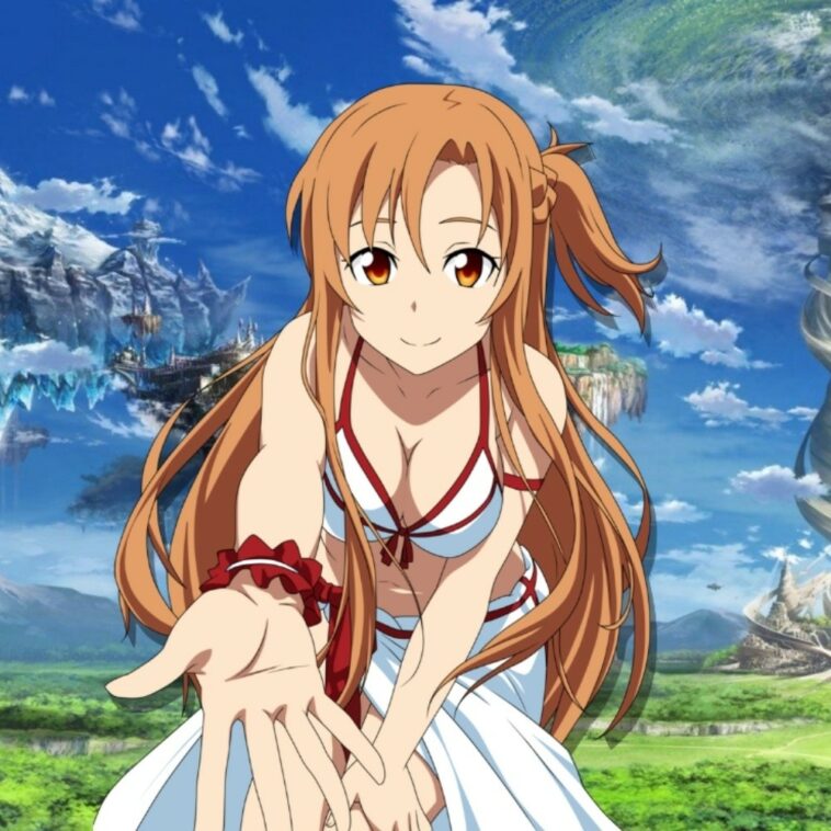 astasia se convierte en Asuna en un lindo cosplay basado en Sword Art Online