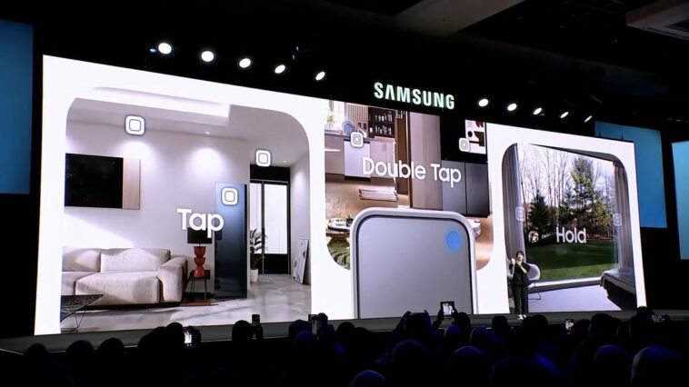 Conexión de su hogar inteligente: Samsung presenta SmartThings Station en CES 2023 - Video