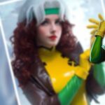 Anastasia Galuzina saca de la pantalla a Rogue con cosplay de X-Men